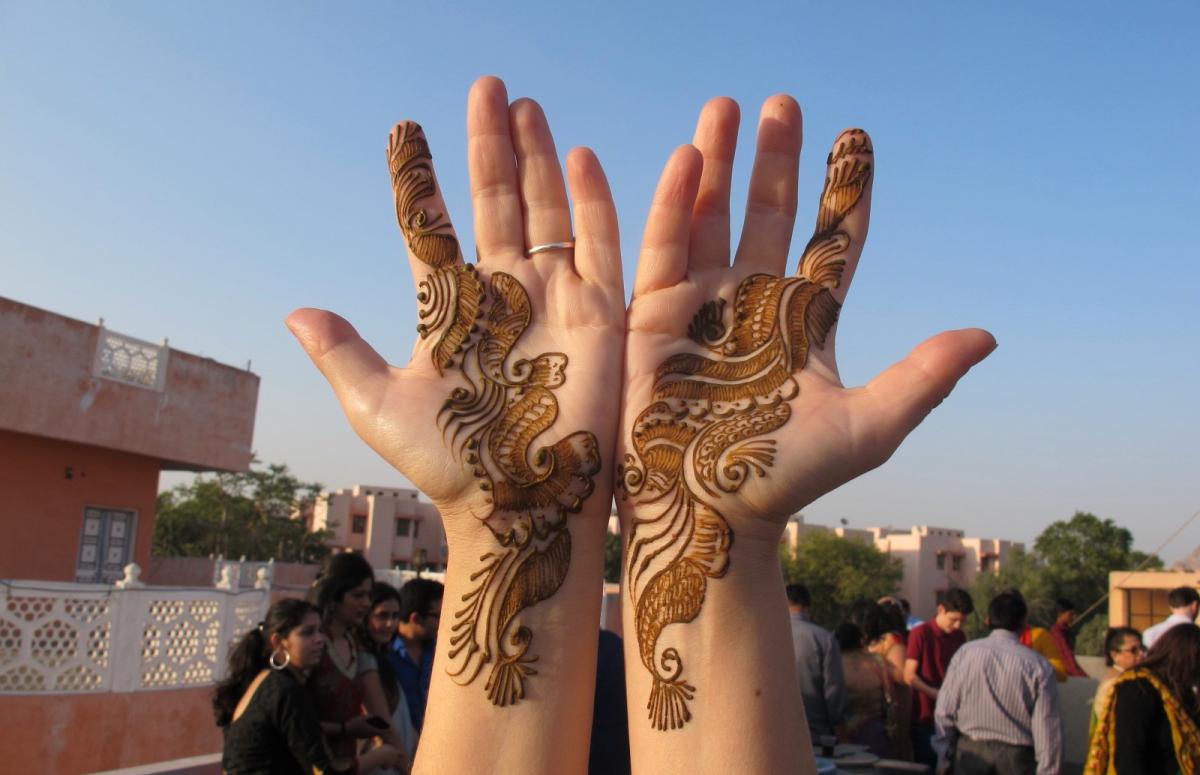 Hands in India